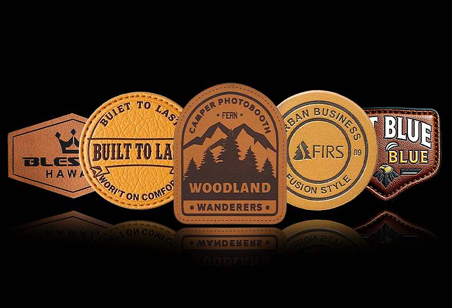 personalized leather patches