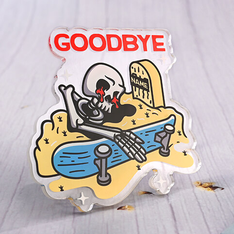 acrylic pins