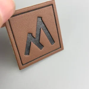 Embossed Leather Patches