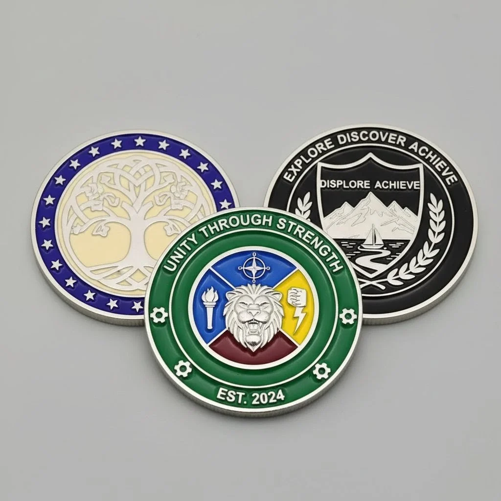 custom challenge coins military