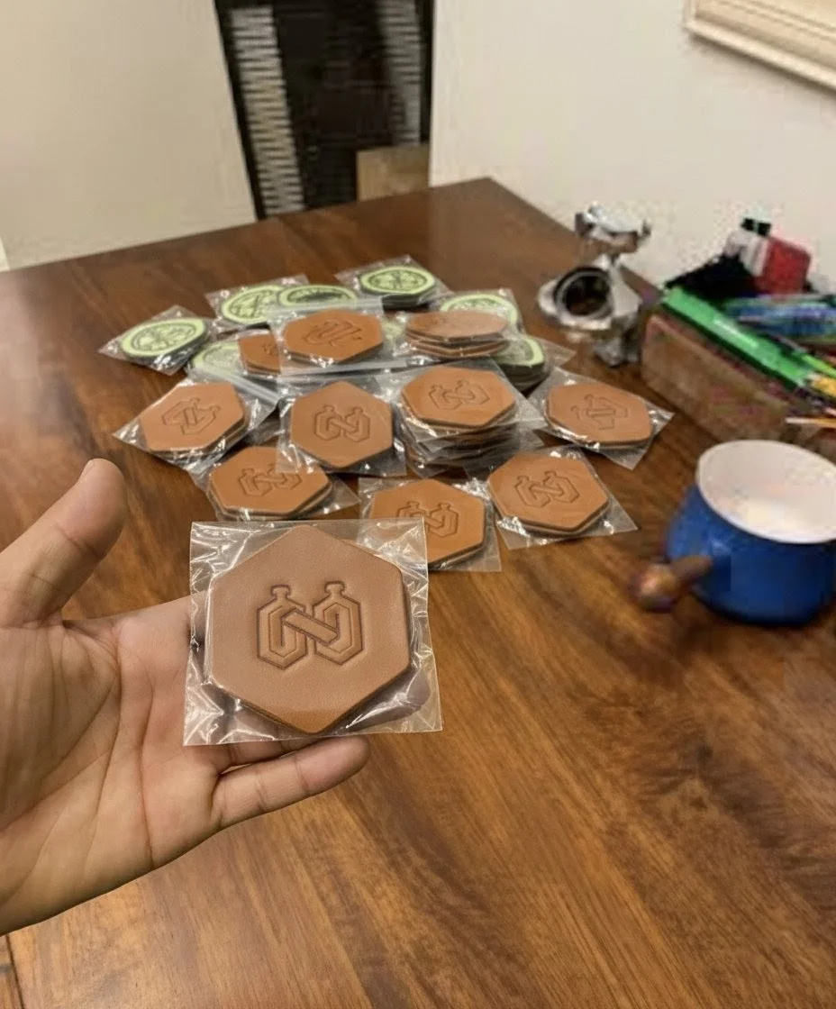 custom leather patches