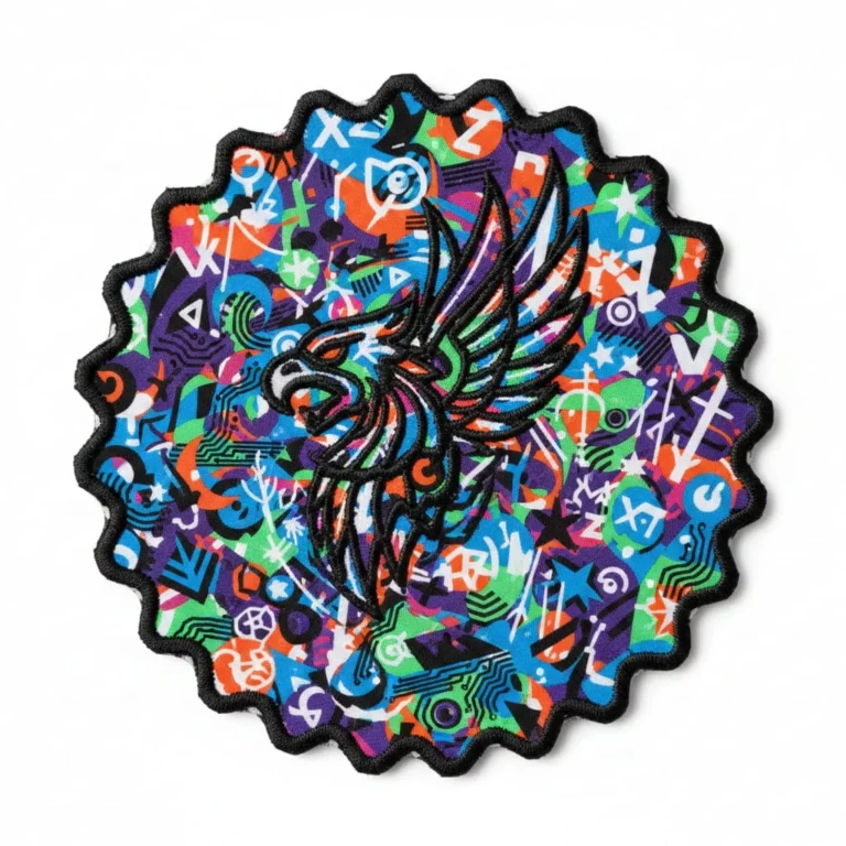 custom sublimated patches