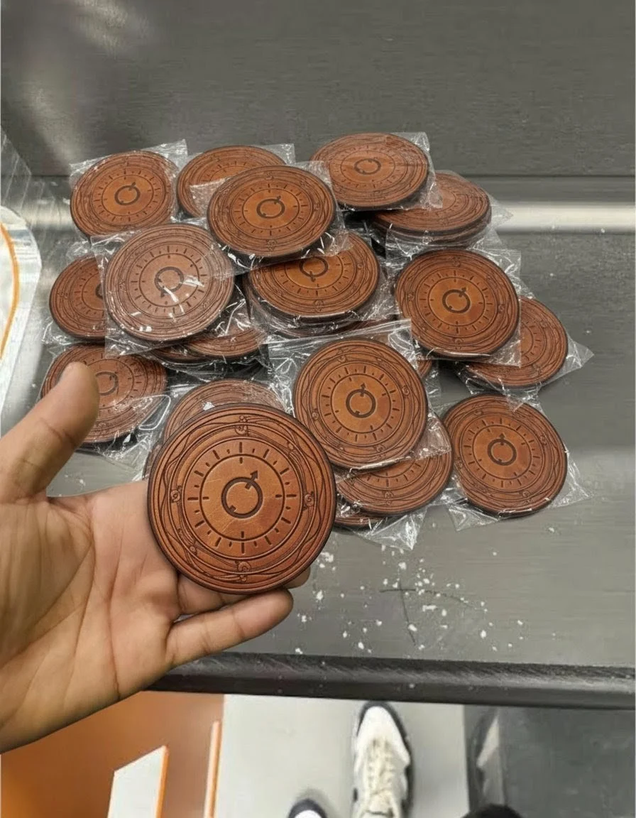 hat leather patches bulk