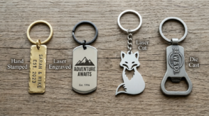 Types of Custom Metal Keychains