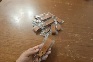 Bulk Custom Leather Keychains