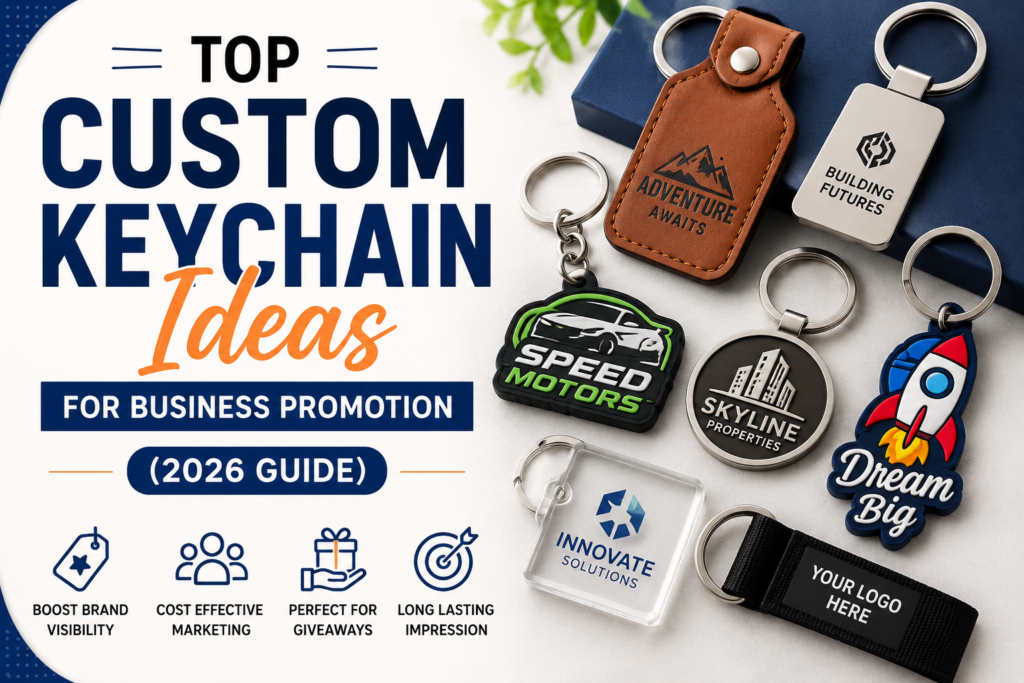 Top Custom Keychain Ideas for Business Promotion