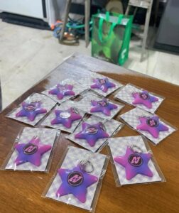 Custom Printed keychain