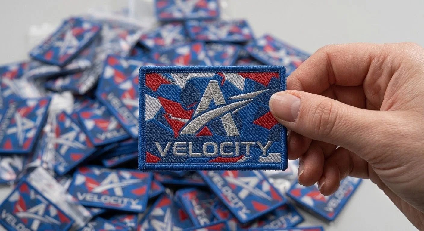 Sublimation patches for caps
