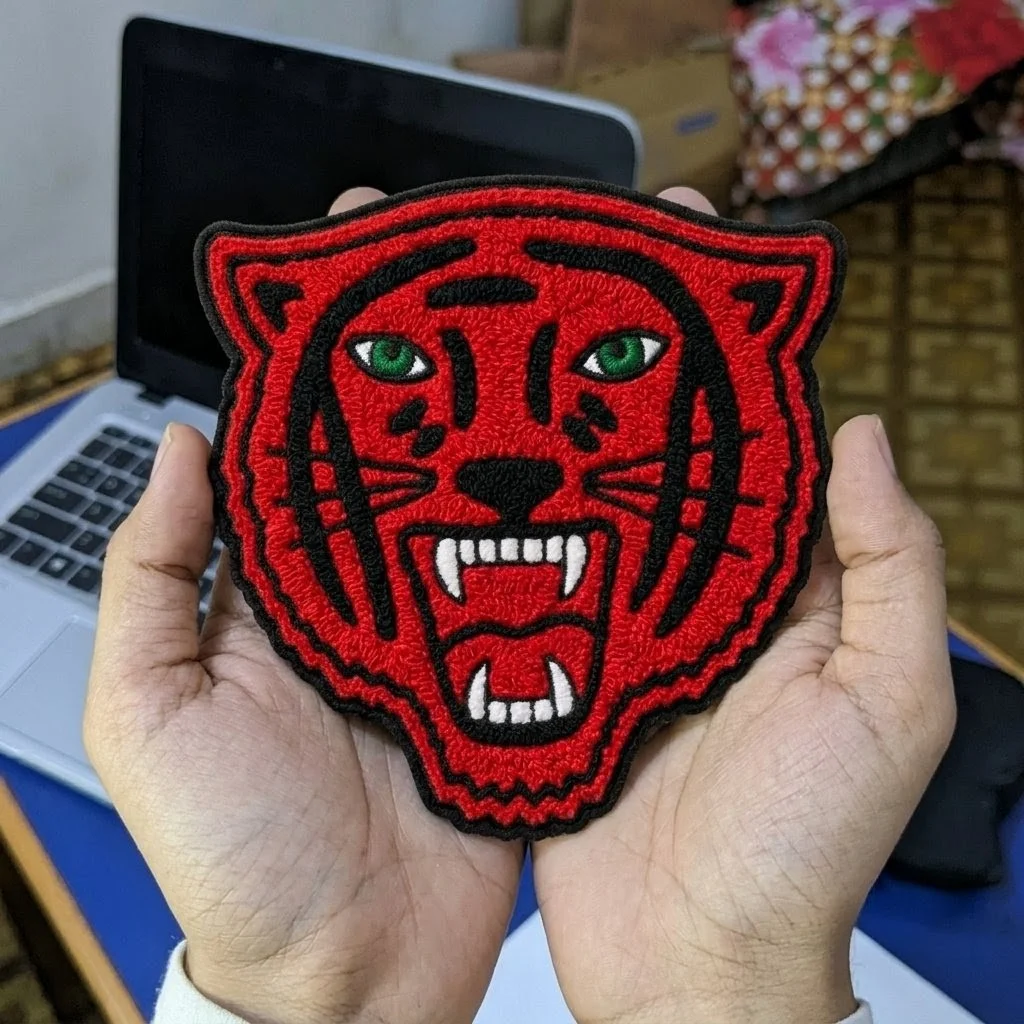 large chenille patches