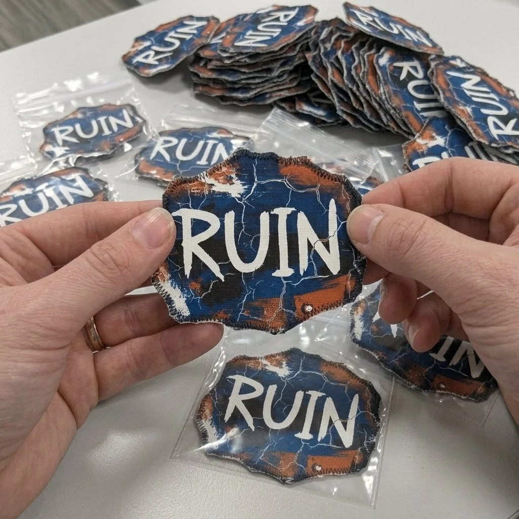 custom sublimation patches