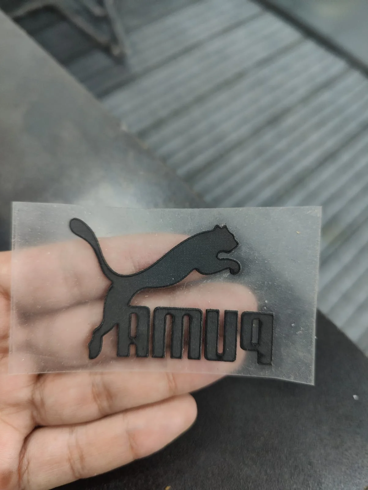 silicone logo patch custom