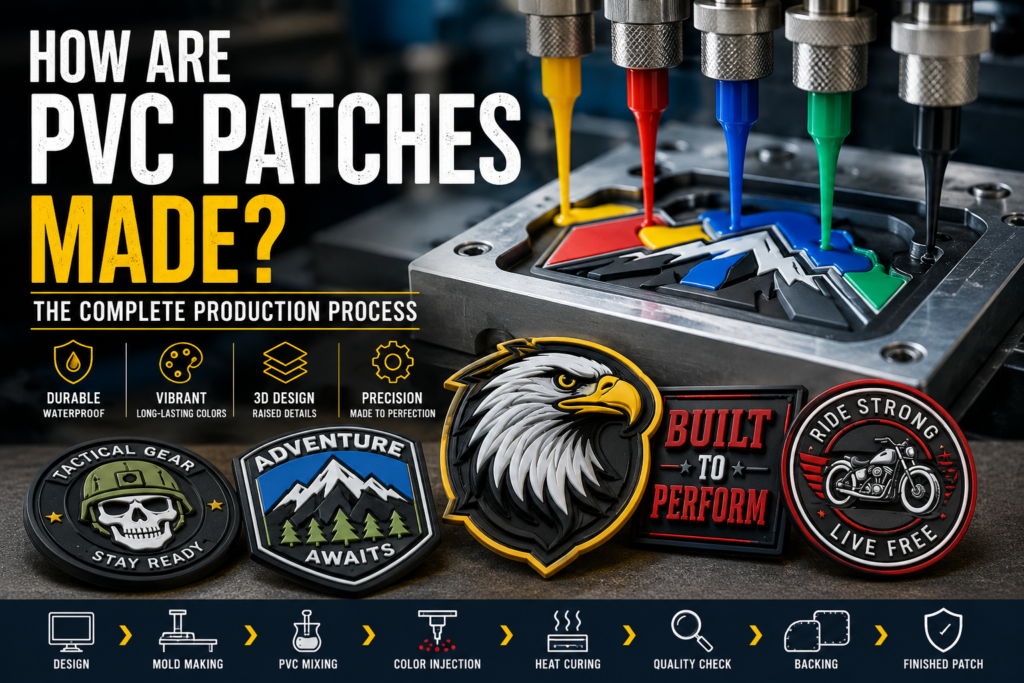 How Are PVC Patches Made? The Complete Production Process