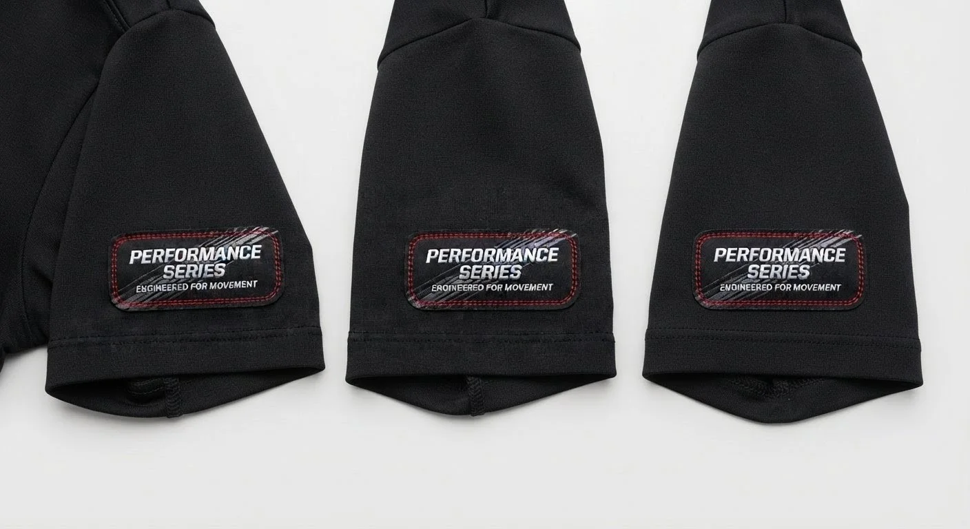 csutom labels for hats