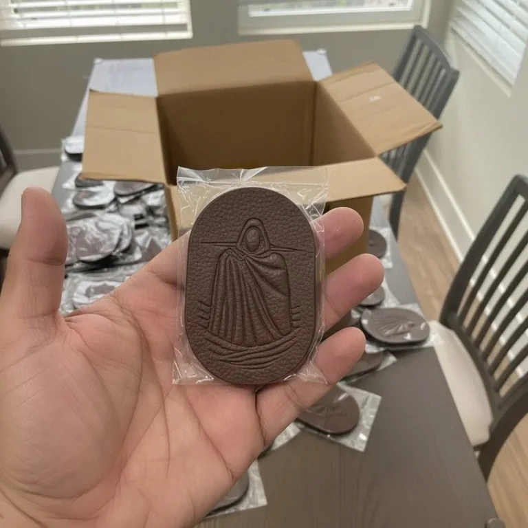 engraved leather patches