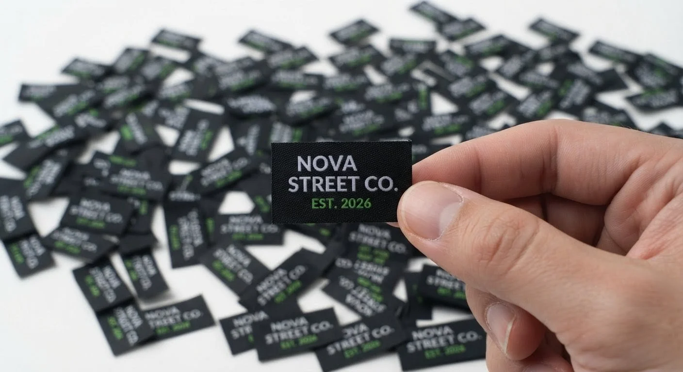 custom woven labels for clothing