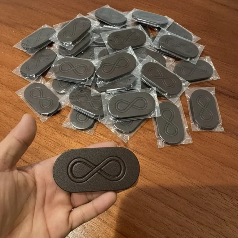 engraved leather patches
