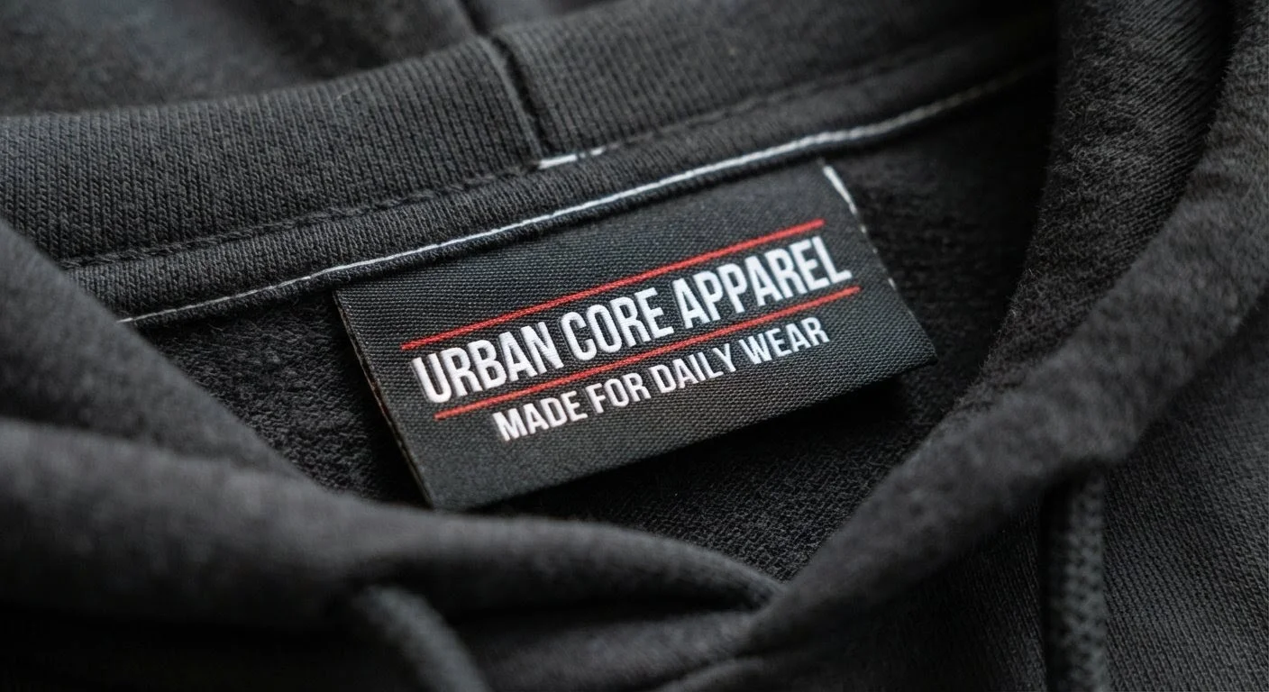 shirt custom labels