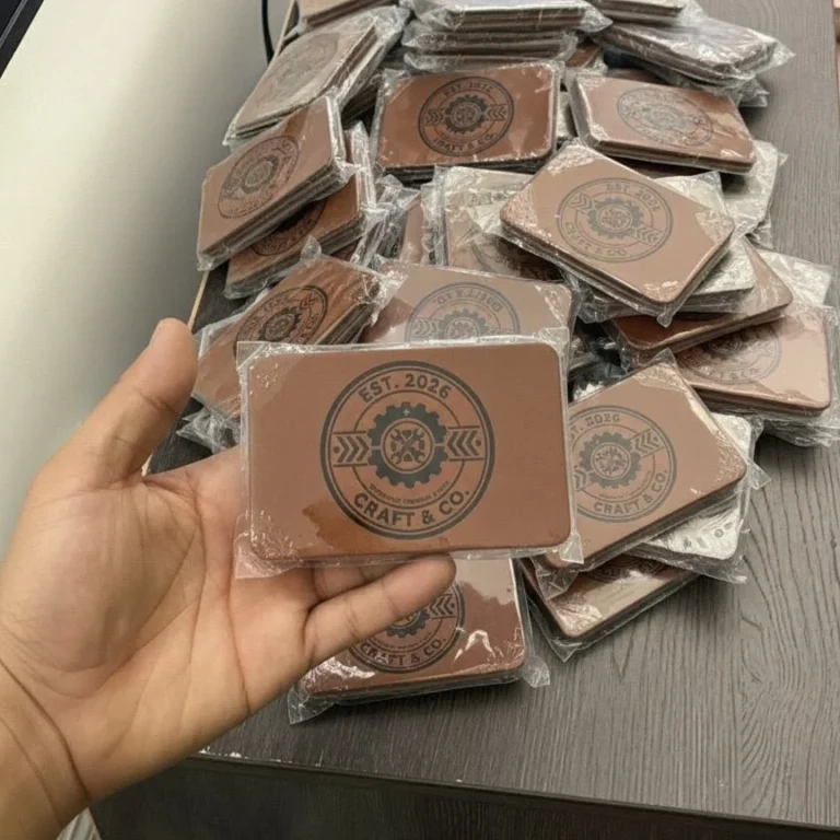 uv printed leather patches